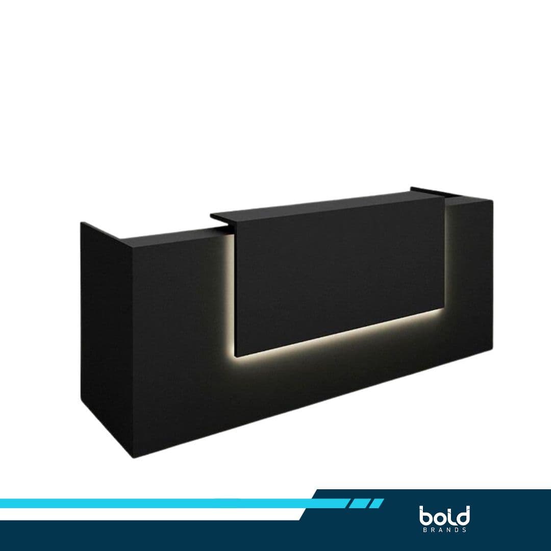 Black Reception Counter